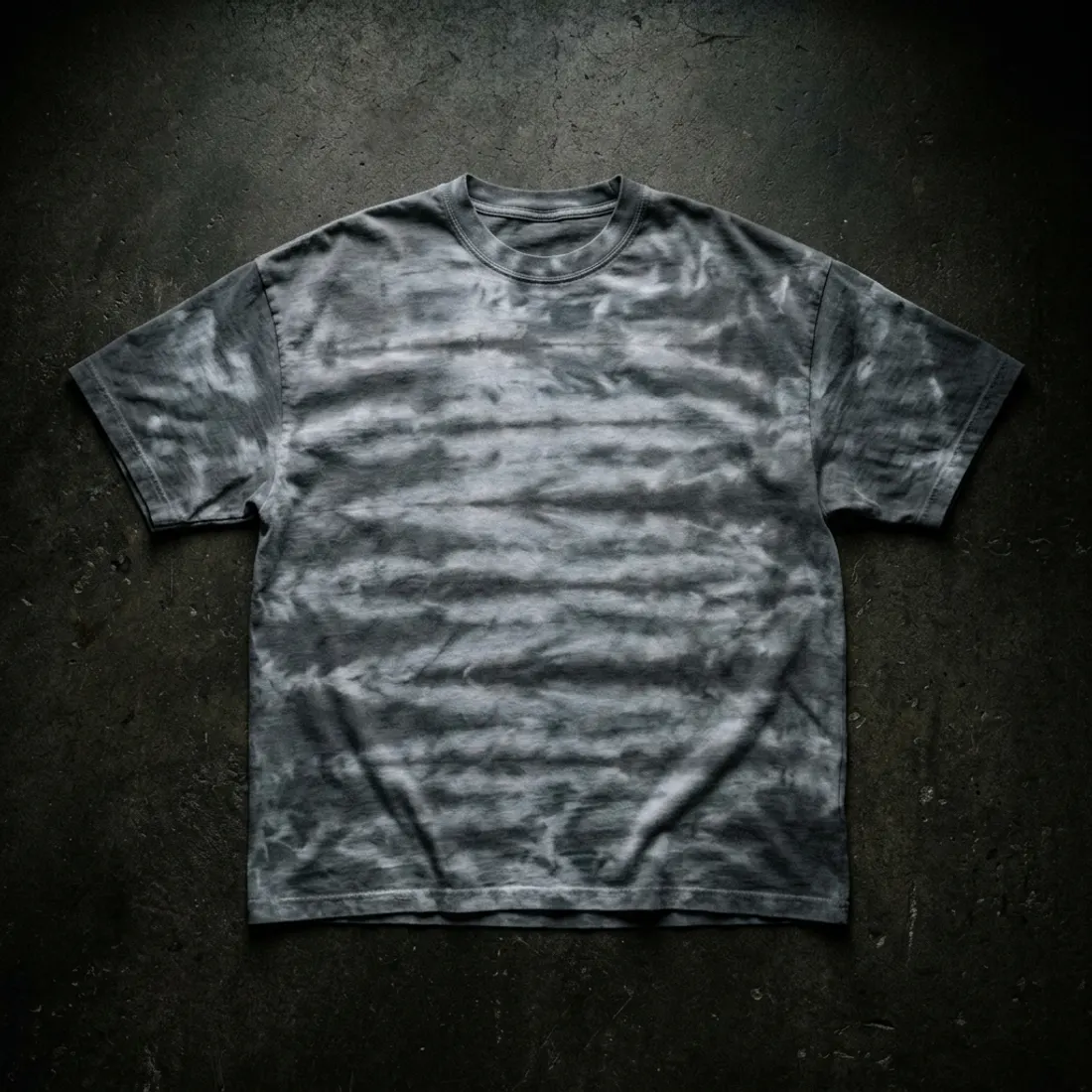 Ash Ripple t-shirt, Charcoal / Silver